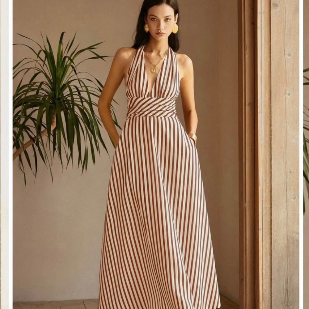 New Commense striped dress